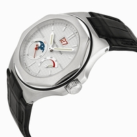 Girard Perregaux Laureato 80185-11-131-BB6A Silver Box Pattern