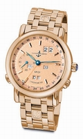 Ulysse Nardin GMT Perpetual 322-88-8 Copper Guilloche