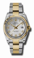 Rolex Datejust 116233SCAO Stainless Steel and 18kt Yellow Gold