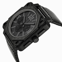 Bell and Ross Aviation BR0194-CA-FIBER-PH Black 