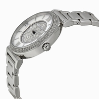 Michael Kors MK3355 Silver Crystal Pave