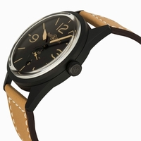 Bell and Ross Vintage BRV123-HERITAGE Black PVD Stainless Steel