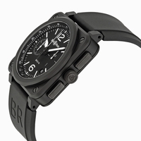 Bell and Ross Aviation BR0394-BL-CA Mens