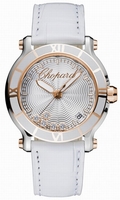 Chopard 278551-6002 Stainless Steel & 18k Rose Gold