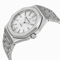 Audemars Piguet Royal Oak 15400ST.OO.1220ST.02 Silver with Grande Tapestry pattern