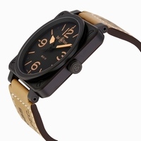Bell and Ross Aviation BR0192-BL-HERITAGE Automatic