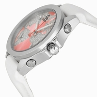 Jacob & Co. Five Time Zone JCM47WP Pink mother of pearl dial with diamond pave contin