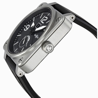 Bell and Ross Aviation BR0390-BL-ST Black