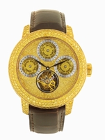 Jacob & Co. Rainbow Tourbillon r10YgYD Hand Wind