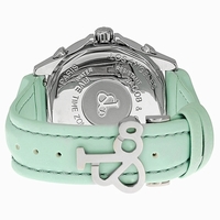 Jacob & Co. Five Time Zone JCM47WM Blue mother of pearl dial with diamond continents