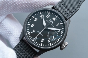 AAA IWC Big Pilot IW502001 Real Ceramic Nylon Strap IWC Watch00911