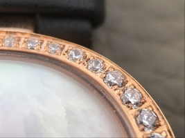 AAA Omega Omegamania Specialities 5886.72.51 Diamonds Bezel Silver Dial Ronda Quartz Omega Watch00745