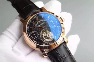 Audemars Piguet Jules Audemars Tourbillon Black Dial Watch00590