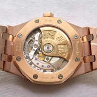Audemars Piguet Royal Oak 37/41mm 15450 White Dial Diamonds Bezel Bracelet Watch00018