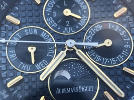 Audemars Piguet Royal Oak 41mm 26574 Blue Dial White Hand Watch01168