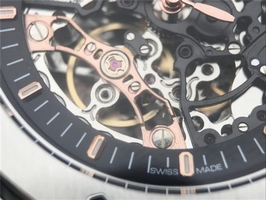 Audemars Piguet Royal Oak 41mm Double Balance Wheel Openworked 15407 Bracelet Watch00223