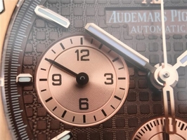 Audemars Piguet Royal Oak Chronograph Brown/RG Dial Bracelet Watch00866