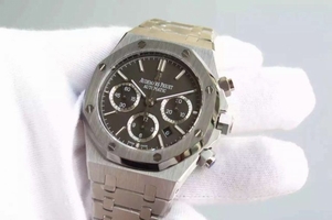 Audemars Piguet Royal Oak Chronograph Gray Dial Bracelet Watch00394