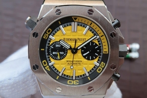 Audemars Piguet Royal Oak Offshore Diver Chronograph Yellow Watch00559