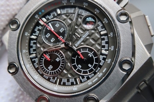 Audemars Piguet Royal Oak Offshore Titanium Michael Schumacher Gray Dial Watch01119