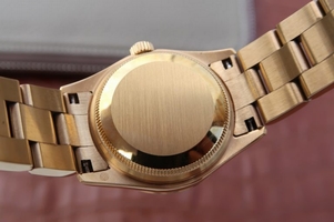 Best Knockoff Rolex DateJust 31mm Diamonds Bezel Roman Markers White Dial Watch00201