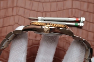Best Quality Knockoff Rolex DateJust White Dial Wrapped Fluted Beze Bracelet Watch00932