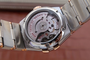 Best Quality Omega V6 Constellation 27mm Dial Diamonds Markers Bracelet Omega Watch00703
