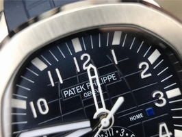 Best Quality Patek-Philippe Aquanaut Blue Textured Dial Blue Rubber Strap Watch01387