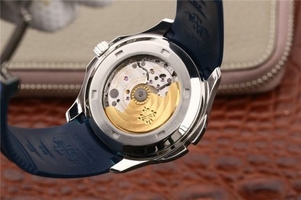 Best Quality Patek-Philippe Aquanaut Blue Textured Dial Blue Rubber Strap Watch01387