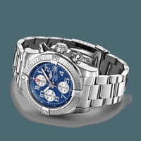 Breitling Avenger II Steel Mariner Blue Watch00897