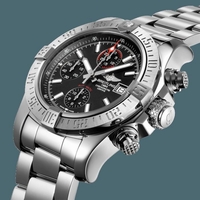 Breitling Avenger II Steel Volcano Black Breitling Watch00595