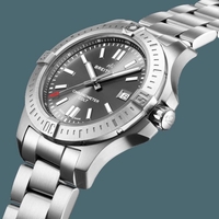 Breitling Chronomat Colt Automatic 41 Steel Tempest Gray Watch01156