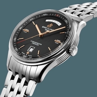 Breitling Premier Automatic Day & Date 40 Steel Black Breitling Watch01120