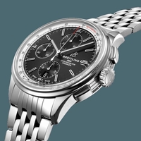 Breitling Premier Chronograph 42 Steel Black Watch01225