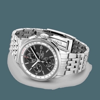 Breitling Premier Chronograph 42 Steel Black Watch01225