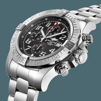 Breitling Super Avenger II Steel Volcano Black Watch01016