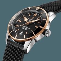 Breitling Superocean Heritage II B20 Automatic 42 Steel & red gold Black Watch01254