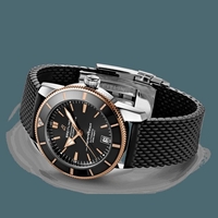 Breitling Superocean Heritage II B20 Automatic 42 Steel & red gold Black Watch01254