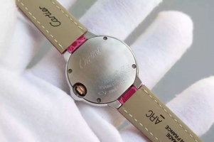 Cartier Ballon Bleu Ladies 28mm White Dial Ronda Quartz Watch01104