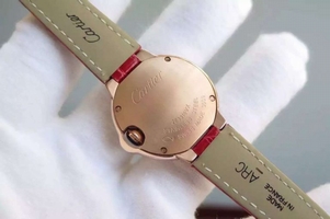 Cartier Ballon Bleu Ladies 28mm White Dial Ronda Quartz Watch01303