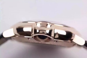 Cartier Ballon de Cartier Tourbillon Gray Dial Leather Strap Cartier Watch00944