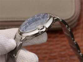 Cartier Cartier Ballon Bleu 42mm CRF Blue Textured Dial Bracelet Watch00221