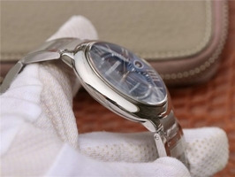 Cartier Cartier Ballon Bleu 42mm CRF Blue Textured Dial Bracelet Watch00221