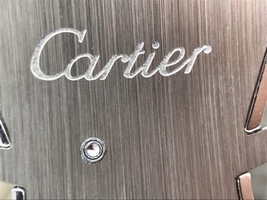Cartier High Jewelry Watches WJ306014 White Dial Red Fabric Strap Watch00546