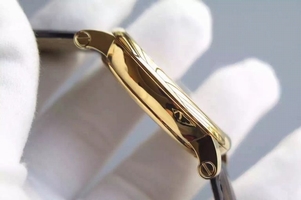 Cartier Rotonde De Cartier Tourbillon Leather Strap Watch00195