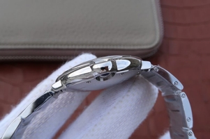 Cartier V6F Ballon Bleu 36mm White Dial Bracelet Ronda Quartz Watch00196