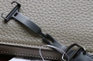 Cartier V6F Ballon Bleu 42mm All Black Black Textured Dial Leather Strap Watch00902