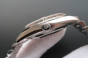 Copy AAAAA Rolex Day Date II Silver Dial Bracelet Rolex Watch00161