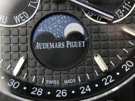 Copy Audemars Piguet Royal Oak 41mm 26574 Black Dial Bracelet Watch01177