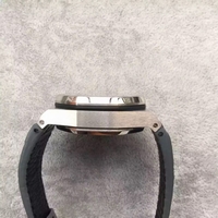 Copy Audemars Piguet Royal Oak Offshore Gray Theme Gray Leather Strap Watch00234